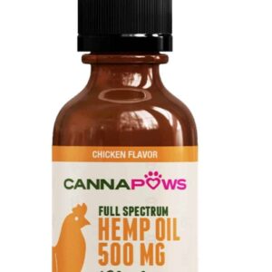 CannaPaws Full Spectrum Hemp Oil Chicken Flavor (30ml)