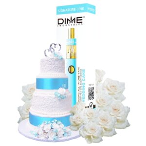DIME WEDDING CAKE DISPOSABLE - HYBRID