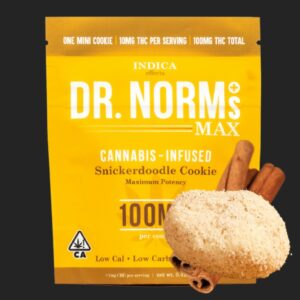 DR NORM Cannabis infused cookies 100mg INDICA