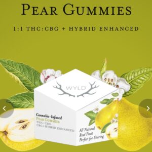 WYLD PEAR Cannabis infused Gummies - Hybrid