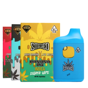 Smashed Liquid Diamond x Live Resin Disposable Vape (3.5 grams)