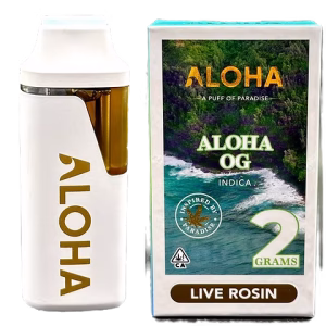 Aloha Live Rosin Disposable- Aloha OG-2g