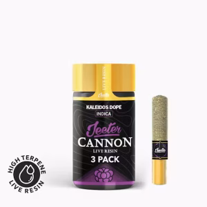 Jeeter Cannon Live Resin - 3 Pack - Kaleidos Dope INDICA